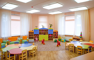 Вместительный частный детский сад