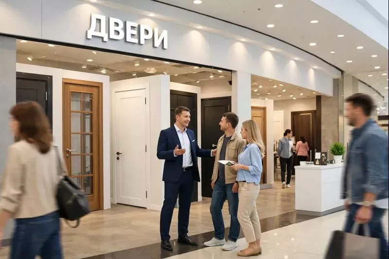 Салон дверей с прибылью от 338 000