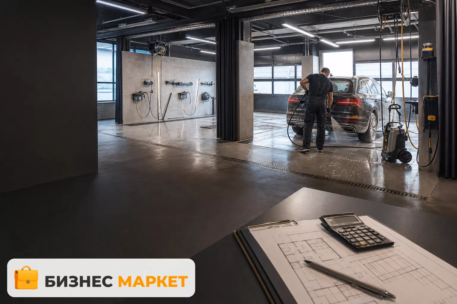 Открыть автомойку или купить готовую