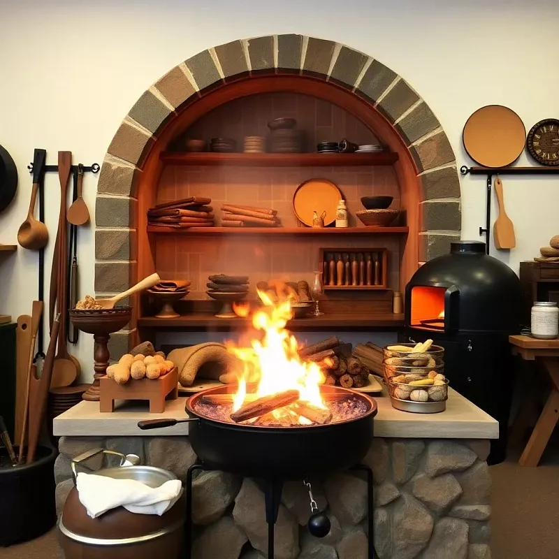 Магазин товаров для готовки на огне