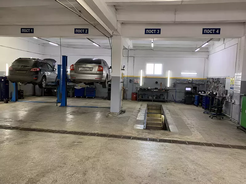 Автосервис, 150 м2, первая линия
