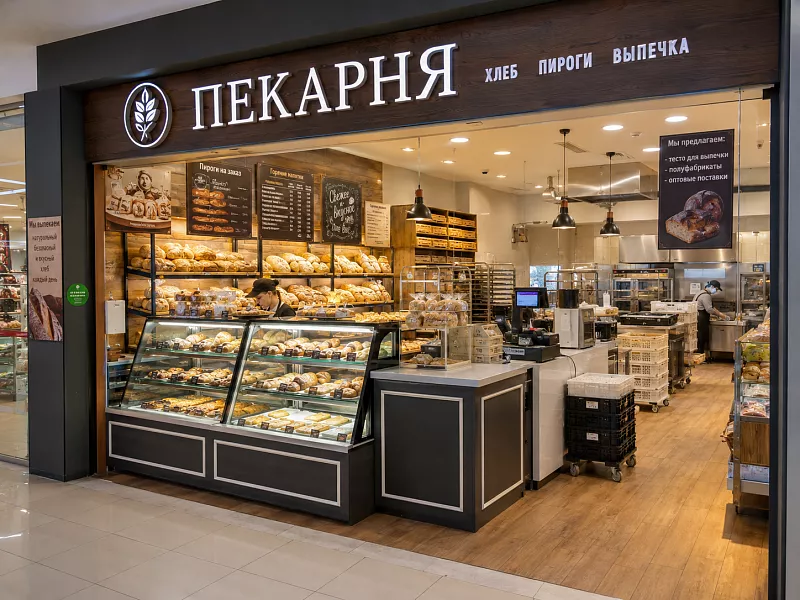 Пекарня с 12-летней историей в торговом центре