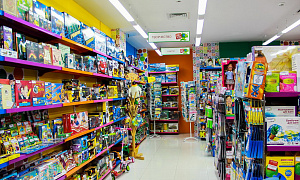 Магазин детских товаров в новом районе Екатеринбурга
