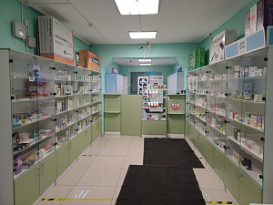 Аптека в спальном районе